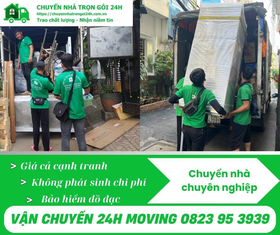 chuyển nhà trọn gói 24h moving